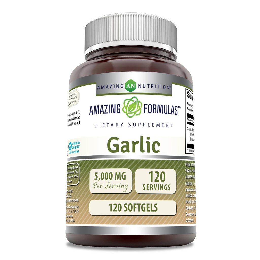 Amazing Formula Suftgels 12.4; 50 Mg Konsentrat (100: 1) yaitu 124; 5000 Mg Equivalen 124; 120 Softgels 14; Non-GMO 124; Gluten- Free 124; Dibuat di AS