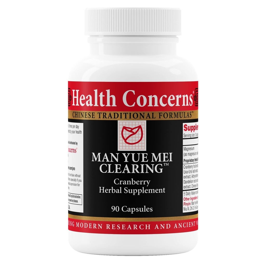 Konser Kesehatan Man Yue Mei Clering - Cranberry Suplemen untuk Kesehatan Tract Uriner & Bladder Cleanse