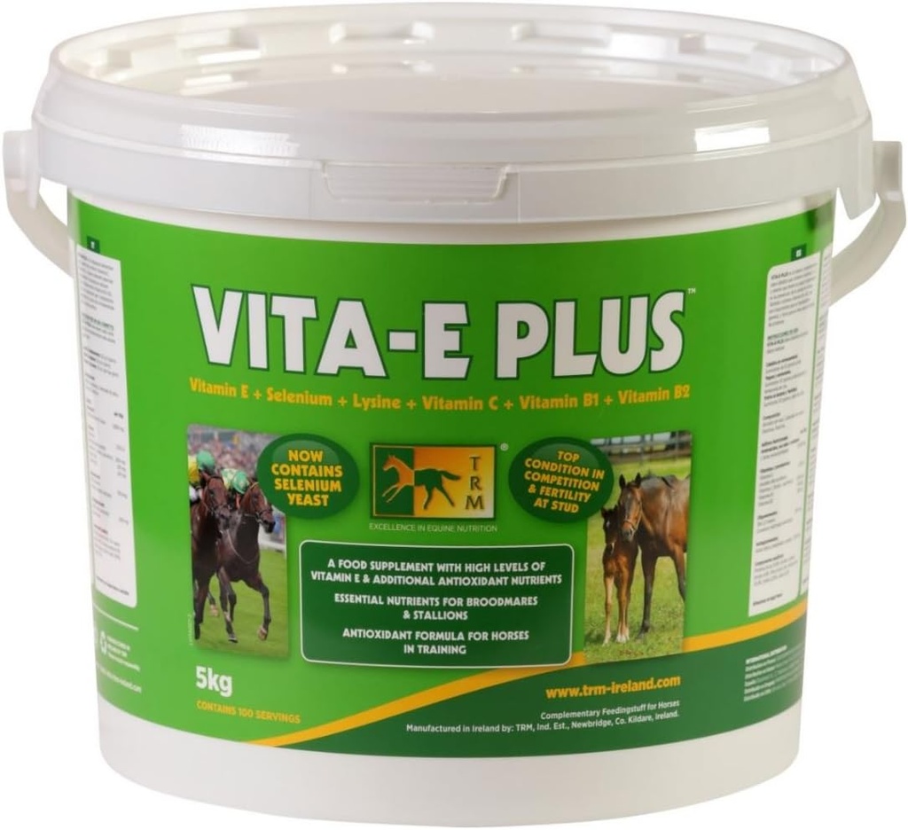 TRM Vita- E Plus Equine Horse Feed Supplement (5kg) - 11 lb
