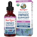 Dukungan Lymphatic Organik MaryRuth Lymphatic Drops: 124; USDA Organik Lymphatic Limune Suppport:
