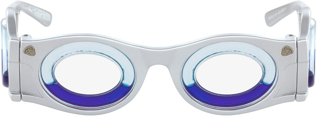 Boarding Glasses - Motion Sickness Glasses - Original Technology Against Sea Sickness and Car Sickness - Efektif dalam Menit - 100% Natural (Silver)