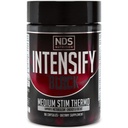 Intensify NDS NDS Nutrition Black - Thermogenic Blend with Advantra Z for Fat and Water Loss - Boost Metabolism, Burn Calories, Help Suppress Appetit - Meningkatkan Tubuh Tone, Muscle Definition - 90 Capsules