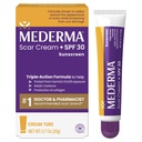 Mederma Scar Cream Plus SPF 30 - Advanced Scar Treatment, Protects from Sun Damage, Reduces Appearces of Skies from Acne, Burns, Bedah & Injury, 0.7 oz