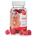 Zahler Bab Satu Biotin Gummies, Hair Skin dan Nails Memalsukan Biotin, Disertifikasi Kosher, 60 Gummi Flavored