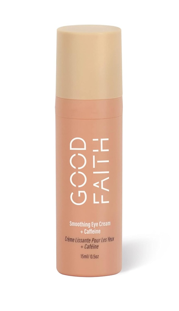 Smootthing Eye Cream dengan Caffeine - 0.5 fly oz - Membantu Hydrate & Brightten Dark Circles - Reduces Fine Lines - Vegan - Cruelty Free