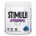 FINAFLEX STIMUL8 Original Pre- Workout, Blue Raspberry - Energi, Kekuatan & Endurance for Men & Women - dengan Caffeine, Beta- Alanine & Vitamin C - 35 Pelayan