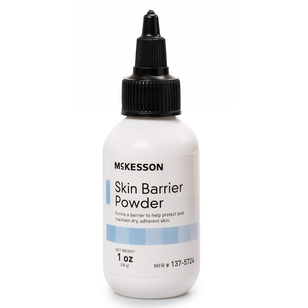 McKesson Skin Barrier Powder, Protection and Keep Dry Adherent Skin, 1 oz, 1 Count
