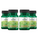 Swanson L. Reuteri Probiotic Plus w / L. Rhamnosus L. Acidophilus & FOS Prebiotic Digetical Dut Health (4 Paket)