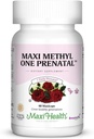 Maxi One Per Day Prenatal Formula dengan Methylated Folate and Gentle Iron, 60 Count