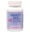 Dee Cee Labs Formula 303 Maksimum Kekuatan Alam-Relaxant Tablet, 250 Tablet; All-Natural Relaxant mengandung Magnesium untuk Sore Muscles, Passion Flower, and Valerian Root