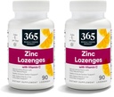 365 oleh Whole Foods Market, LOUNCEenges Zinc Vitamin C, 90 Cacah (Paket 2)