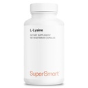 Supersmart - L-Lysine 6000mg per day (High Strength) - Escular Amino Acsin Lysine Suplement 126; Non-GMO & Gluten Free - 180 Vegetarian Capsules