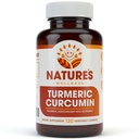 1600mg Organic Turmeric Curcumin w / Bioperine dan Black Pepper 14; None-GMO 124; Natural Companity Companity Support Attency dengan 95% Standardized Curcuminoid 124; Gluten Free 124; 120 Vegetarian Caps