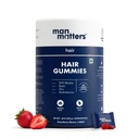Man Matters Biotin Gummy for Heally Hair 124; No Sugar Added 124; Biotin Gummies with Hair Vitamin 124; Vitamin A, Vitamin C, Vitamin E & Zinc 124; 60 Gummies