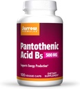 Jarrow Formulas Panthenic Acid B5 500 mg - 100 Veggie Caps - Escule B Vitamin - Produksi Energi & Metabolisme Dukungan - 100 Pelayan, Paket 3