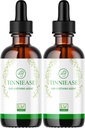 LIVORKA (2 Pack) Tinniease Drops, Tinniease Drops untuk Pendengaran, Tinni Ease Drops, 2 Botol selama 60 hari