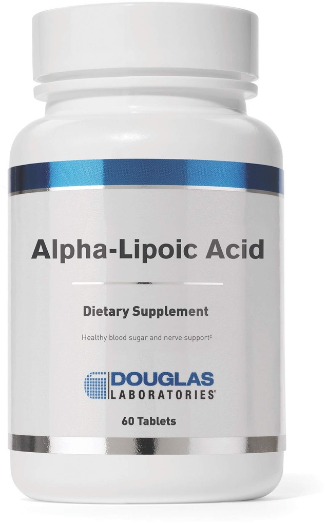 Douglas Laboratorium Alfabet-Lipoic Acid 124; Menyediakan Fungsi Metabolic dan Antioksidant 124; 60 Tablet