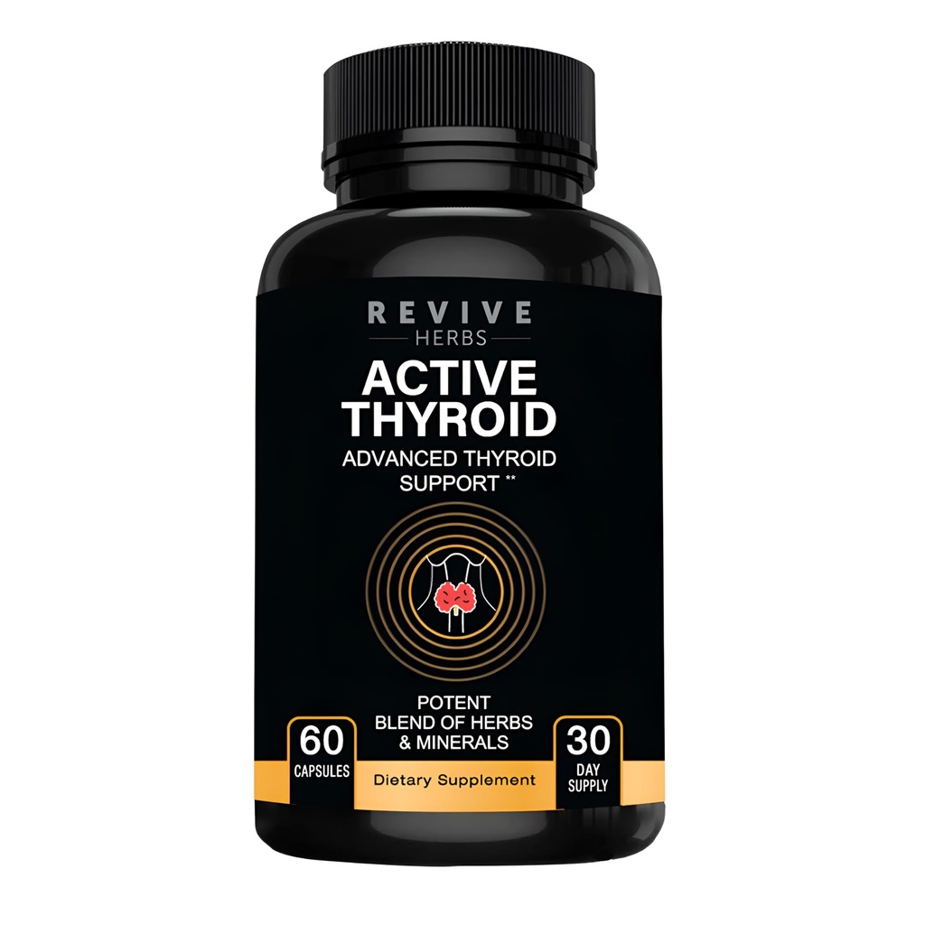 Dukungan Tiroid: Benturan Kuat dari Ashwagandha, Iodin, Selenium, Magnesium, Zinc, Vitamin B12 & More for Optimal Health - 60 Kapsul
