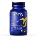 Ora Organik Vitamin D3 5000IU + K2 - Vegan Vitamin D dari Lichen dan K2 dari Chickpeas for Bone Health, Imune Dukung, & Mood, Maksimal Absorpsi - 1 Bulan Pasokan, 30 Tewable Tablets