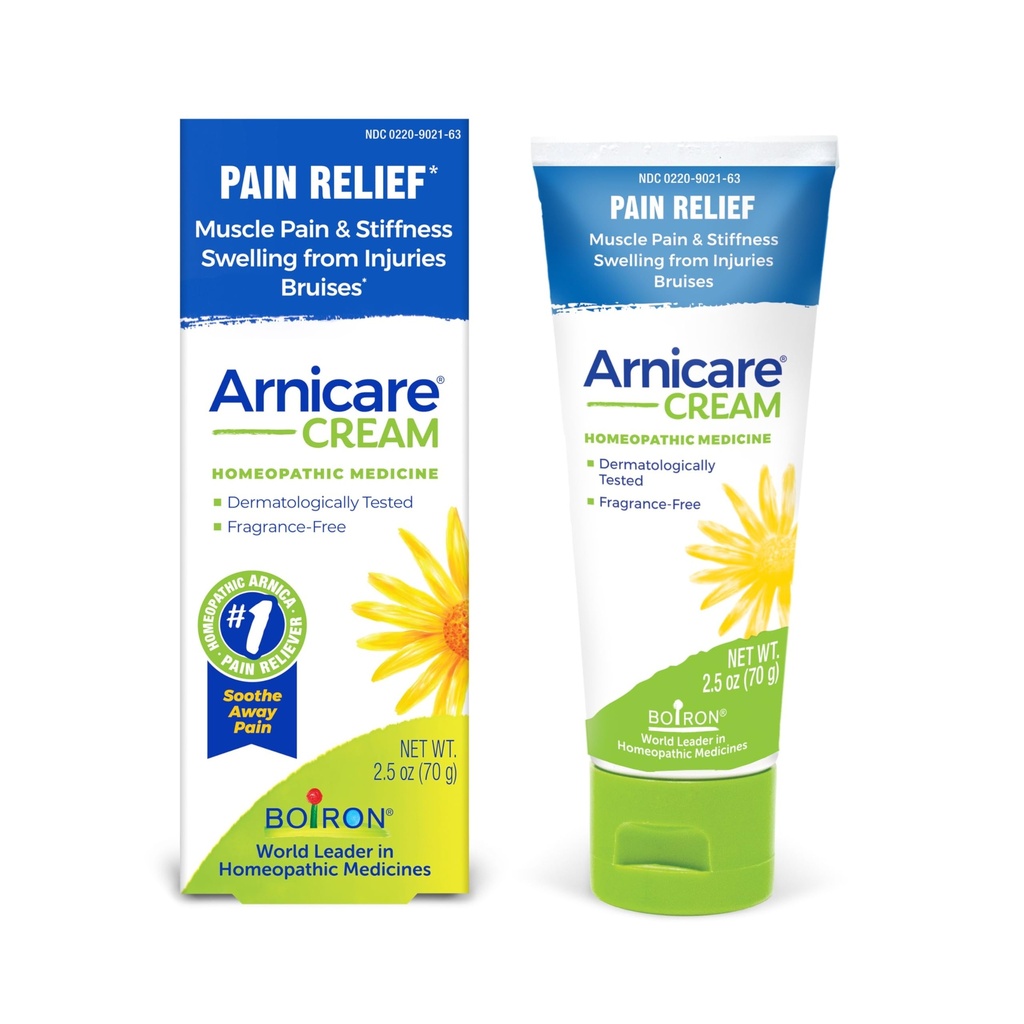 Boiron Arnicare Cream Natural Soothing Relief for Joint Pain, Muscle Pain, Swelling, Soreness, and Stiffness