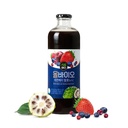 JAVA NONI JUICE EXTRACT dengan 7 BERRY BLEND - 33.8 lF oz (1L) Bottle - 100% Murni Resveratrol & Fermentasi oleh ALLBIO
