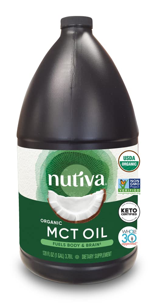 Nutiva Organik MCT Oil, 128 Fl Oz