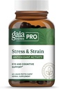 Gaia Herbs Pro Stress & Strain - Dukungan Kesehatan Mata - Fitur Astaxanthin, Lutein, Grape Benih & More - Vegan, Gluten- Free & Dairy- Free - 60 Liquid Phyto- Caps (60 Pelayan)