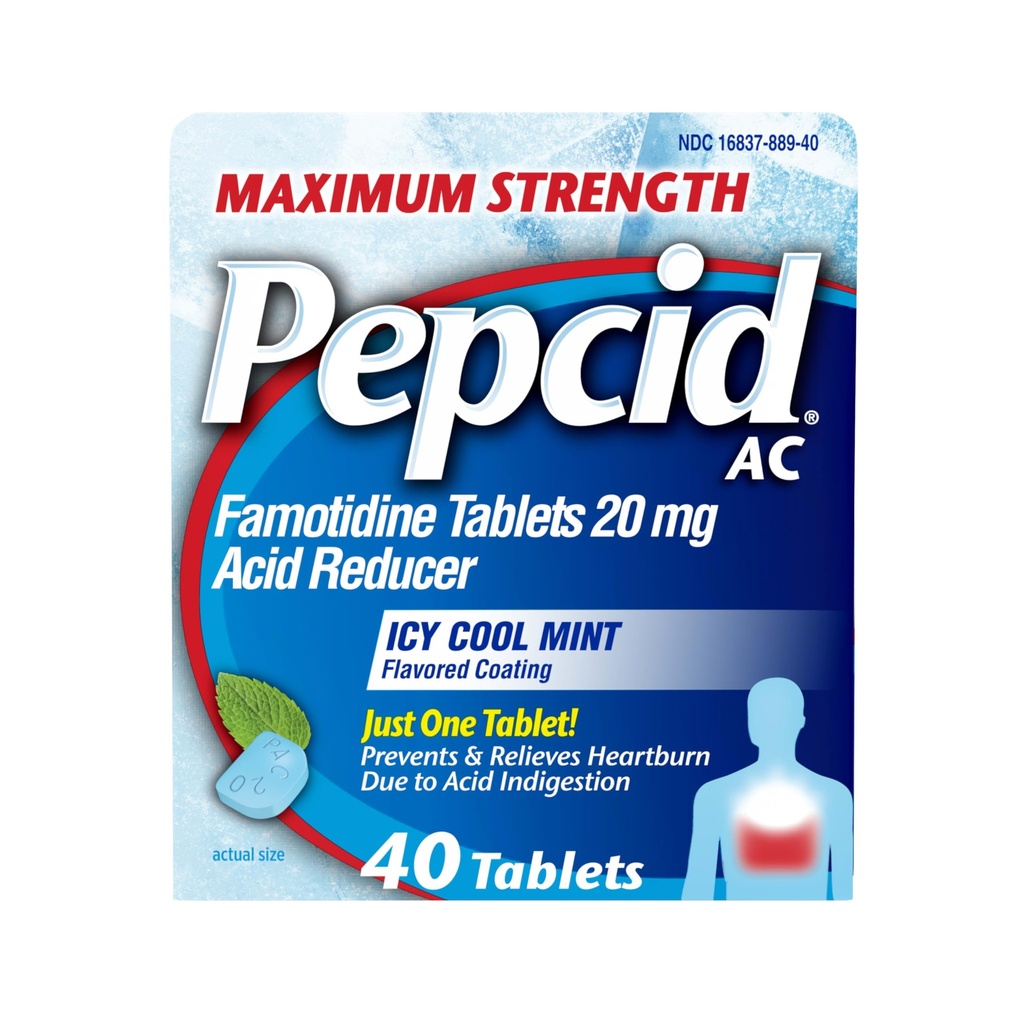 Ppicid AC Maksimal Kekuatan Relief Tablet Heartburn, OTC Medicine Prevents & Relieves Heartburn