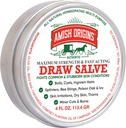 Amish Origins Drawing Salve Oquer, 4 oz Maximum Preacting Draw Salve for Splinters, Boil, Bee Stings, Cyst, Anti Itch Cream, Dibuat di USA
