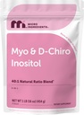 Mikro Inositol Mino- Inositol & D-Chiro Inositol Powder, 1lb (221 hamba) Noth-GMO, Vegan, Filler- Free
