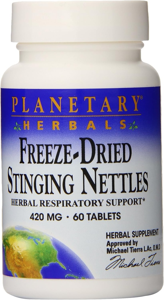 Planetary Herbals Freeze Drying Stoples Tablet, 60 Count