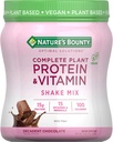 NB OS Nature 's Nature Complete Plant Protein & Vitamin Shake Mix, 12 Servis