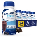 Pastikan Shake Nutrition Chocolate Gelap 124; Pengganti Meal Kecil Shake 124; Ready To Drink 124; 9g Protein, 27 Vitamin dan Mineral 124; 8 flf oz - 24 Pack