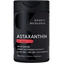 Penelitian Olahraga Triple Power Astaxanthin Tambahan (6mg) dengan Minyak Koconut Organik untuk Aktivitas Antioksidant, Dukungan Kesehatan Skin & Eye - Non-GMO Diverifikasi & Gluten Bebas - 120 Softgels