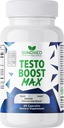 Testo Boost Max - Natural Stamina Booster for Men - Fortifikasi Natural Energy, Stamina, and Strength Booster