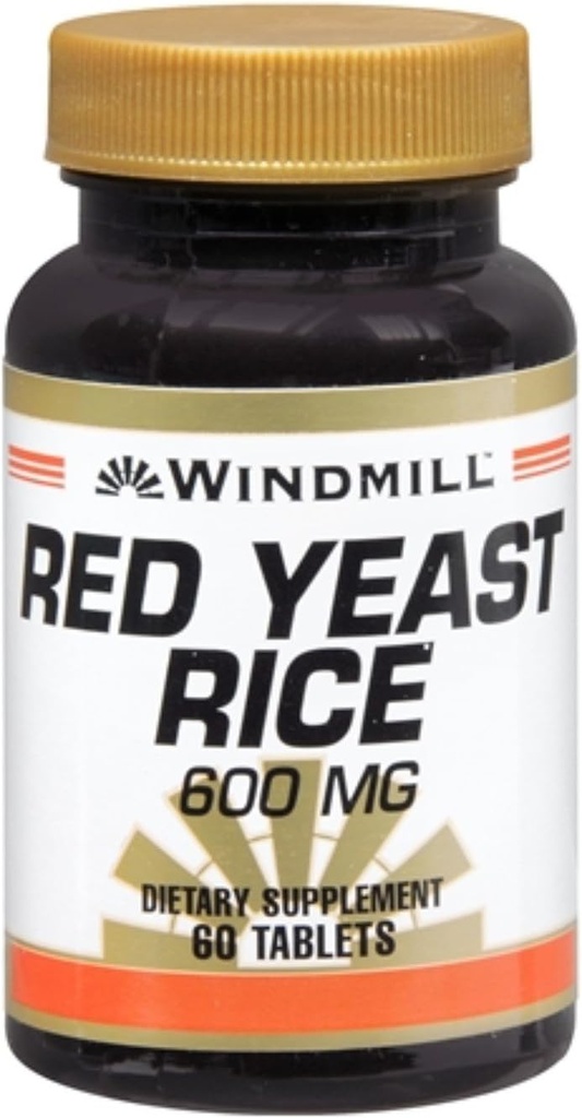 Kincir Merah Berfermentasi Rice 600 mg Tablet 60 (Paket 6)