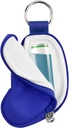 Beautyflier Asthma Inhaler Case Holder Travel Handy Mini Bag for Dewata and Kid, Doesn Not Inhaler Inhaler (Biru)