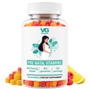VITA GLOBE Prenatal Fish Oil Vitamin - Women Multivitamin for Healthy Growth and Brain Development with Vitamin A, D E, B6, Flolate and Biotin, 60 Count