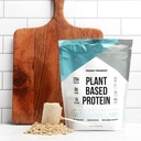 Plant-Based Protein Powder - Vegan Protein Powder Terbuat dari Pea, Rice & Pumpkin - Tanpa Tambahkan Gula - Tanpa Ingredisasi Buatan - Tiramisu - 15 Hamba