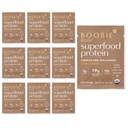 Bobbie Body Superfood Protein Replacement Shake, Coffee Caramel Flavor 124; 19g Protein 14; Safe For Pregnancy, Lactation, & Motherhood 124; Organik, Vegan, Zero Sugar, 10 Single Serve Packet (1.06 oz masing-masing)