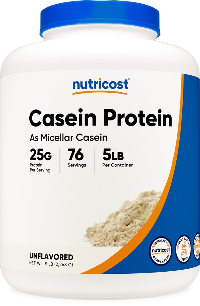 Nutricost Casein Protein Powder 5lb