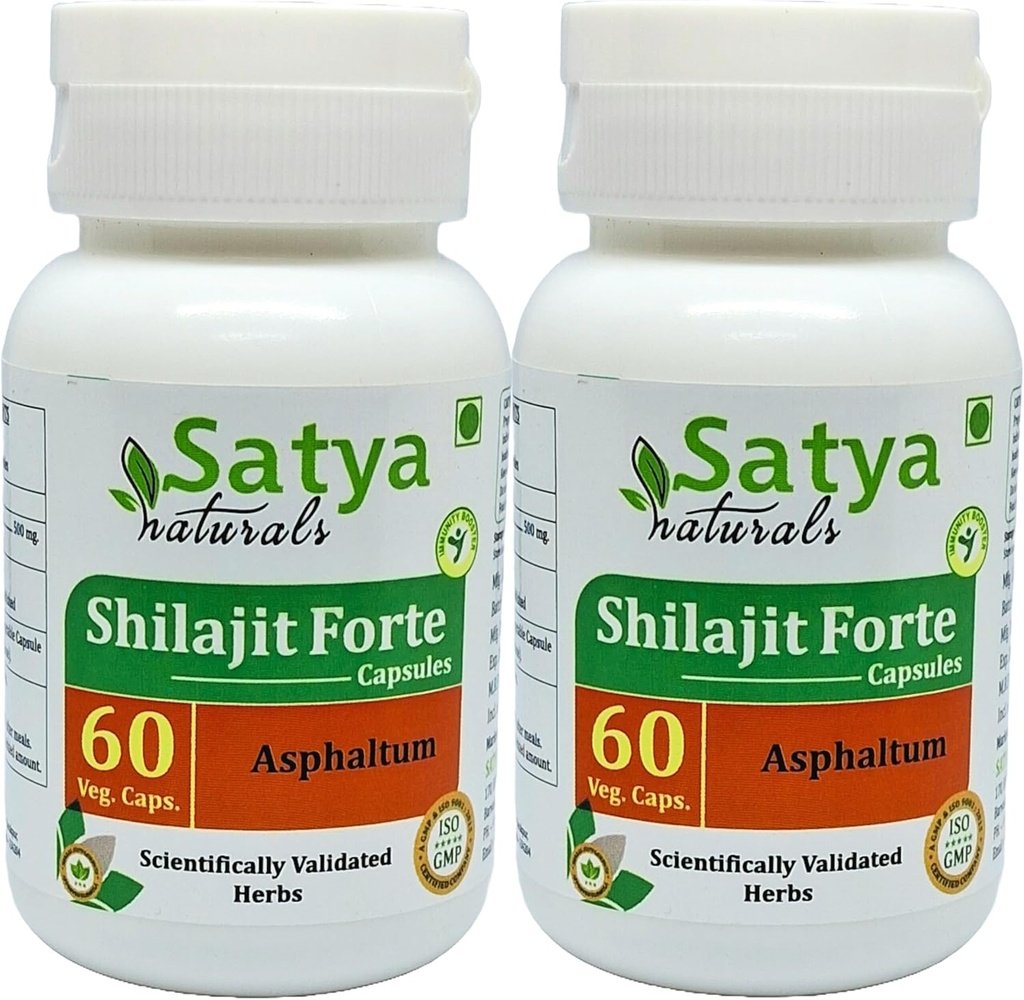 Shilajit Forte Capsules 500 mg. 60 Veg.