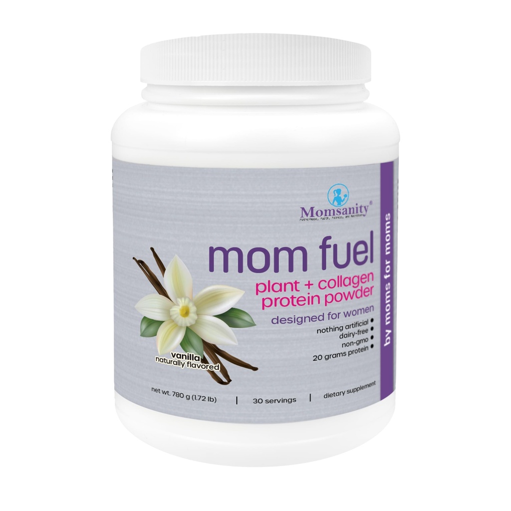 Dairy- Free Meal Replacement Protein Powder for Women - Plant & Collagen Protein Blend 12.4; 20g Protein (Vanilla)