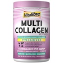Multi Collagen Peptides Powder Type I II V X, Hydrolyzed Collagen Protein for Women, Skin, Hair, Nails, Unfeared, Non-GMO, Keto & GF, Zero Sugar, 22 Servings, 8oz