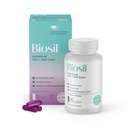 Biosil Advanced Hair + Nail Care - Pertumbuhan Vitamin bagi Perempuan - Strengthen & Thicken Strands - 60 Capsules - Patened ch-OSA - 30- Day Suppply