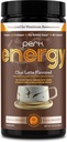 Perk Energy Chai Latte Flavored Drinder (20 Servings) - Gluten- Free, Peanut- Free