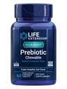 Ekstensi Hidup FLORASSIST ® Prebiotic Chewable (Strawberry), 1000 mg xyloogoscacvides, prebiotic Suppplemen untuk Gut Flora, Gluten- Free, Non-GMO, Vegetarian, 60 tablets chewable