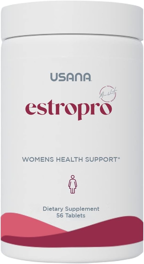 USANA EstroPro dengan Phytoestrogens untuk Dukungan Sympototic Selama Menopause * - 56 Tablet - 28 Hari Supply