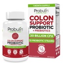 Probulin Colon Dukung Probiotic Suplemen, Daily Gut, Digetsy, dan Ammune Health Prosules Kapsul untuk Pria dan Wanita, 20 Milyar CFU, Vegan, 30 Count Bottle