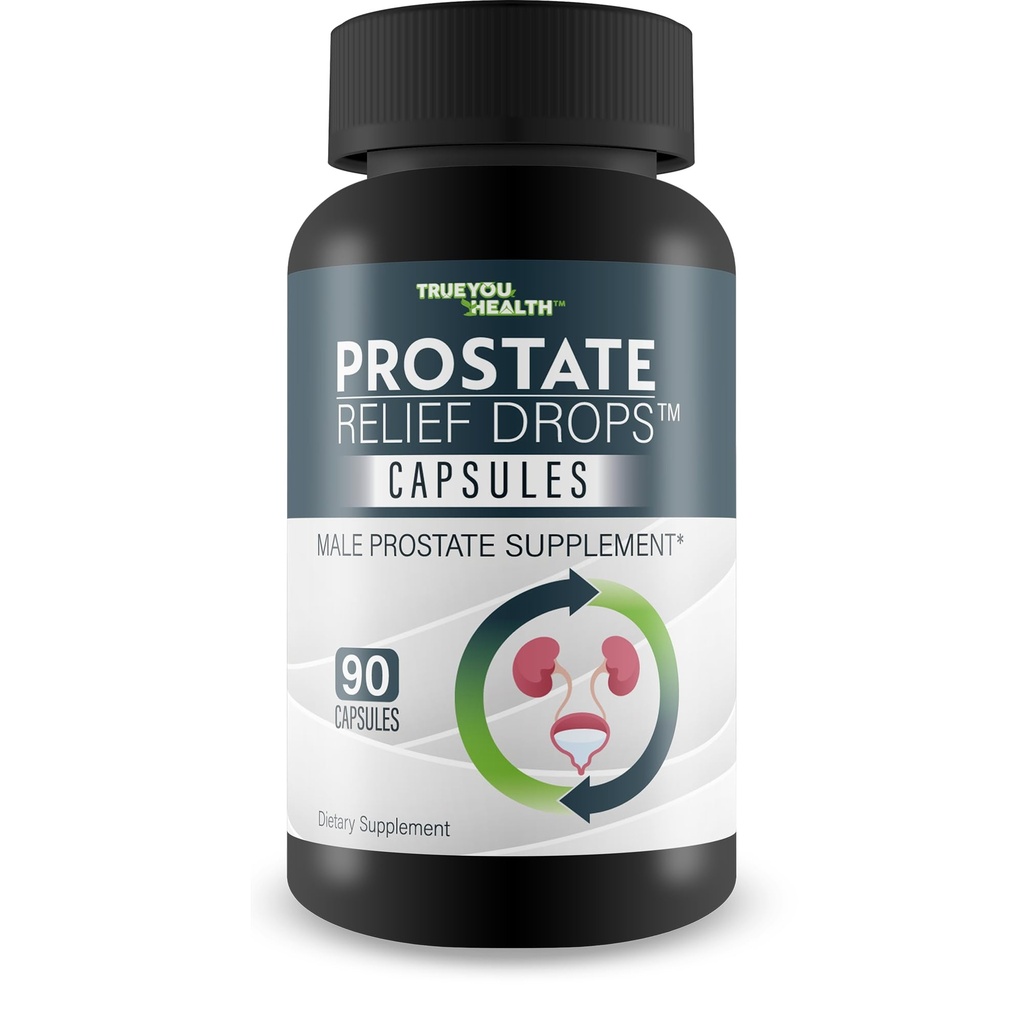 Prostate Relief Drops Kapsul - Suplemen Prostat Alam untuk Pria - Suplemen Prostat Terbaik Kami - Suplemen Kesehatan Prostat Terbaik Kami - Suplemen Prostat Terbaik untuk Pria Lebih dari 50 & 60